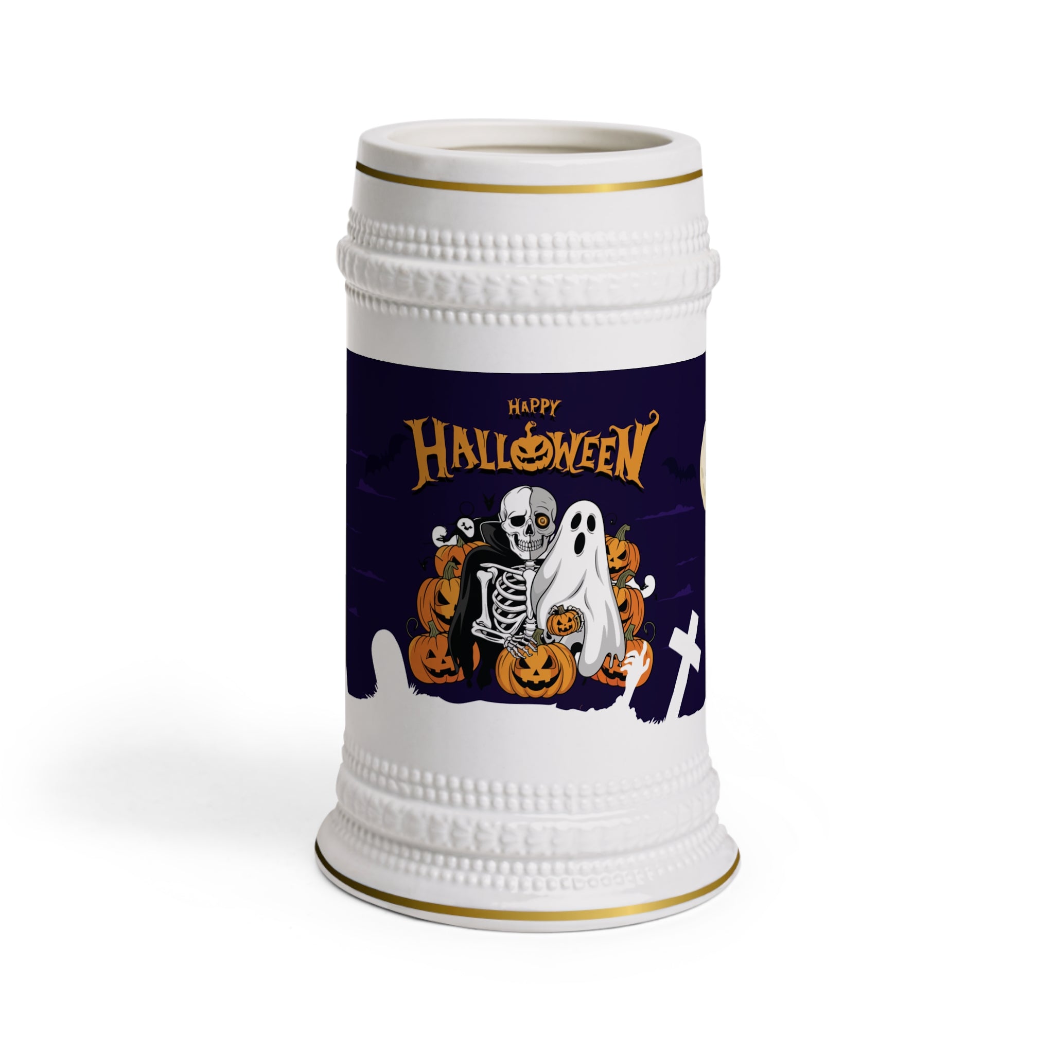 Halloween is Better with Skeleton | Stein Mug
